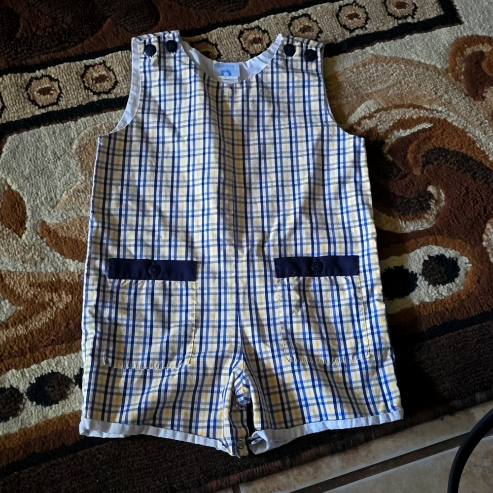 Boys Shortall Jon Jon sz 2 Adorable Boutique style